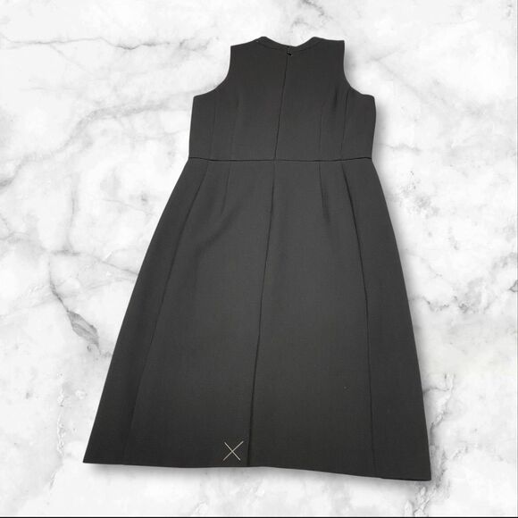 Ann Taylor Black Keyhole Sleeveless A-line Dress Size 4 - Picture 5 of 16